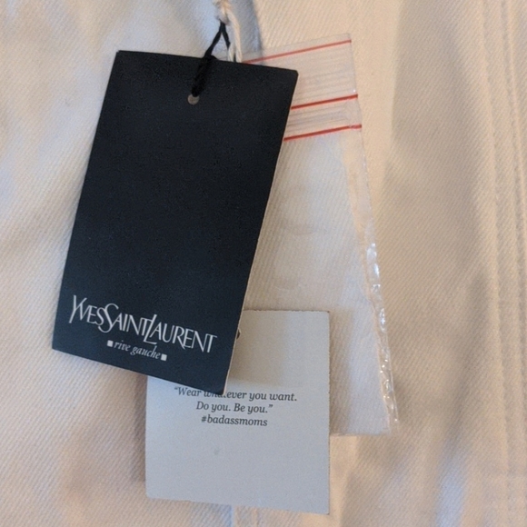 Yves St. Laurent denim skirt, size 38 (6) - Picture 2 of 6